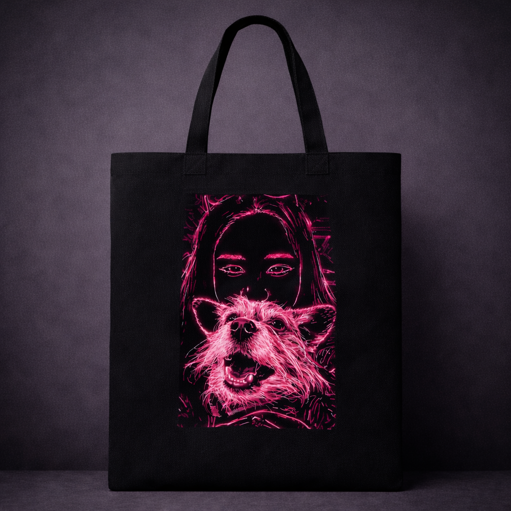 Girl& Dog Bag